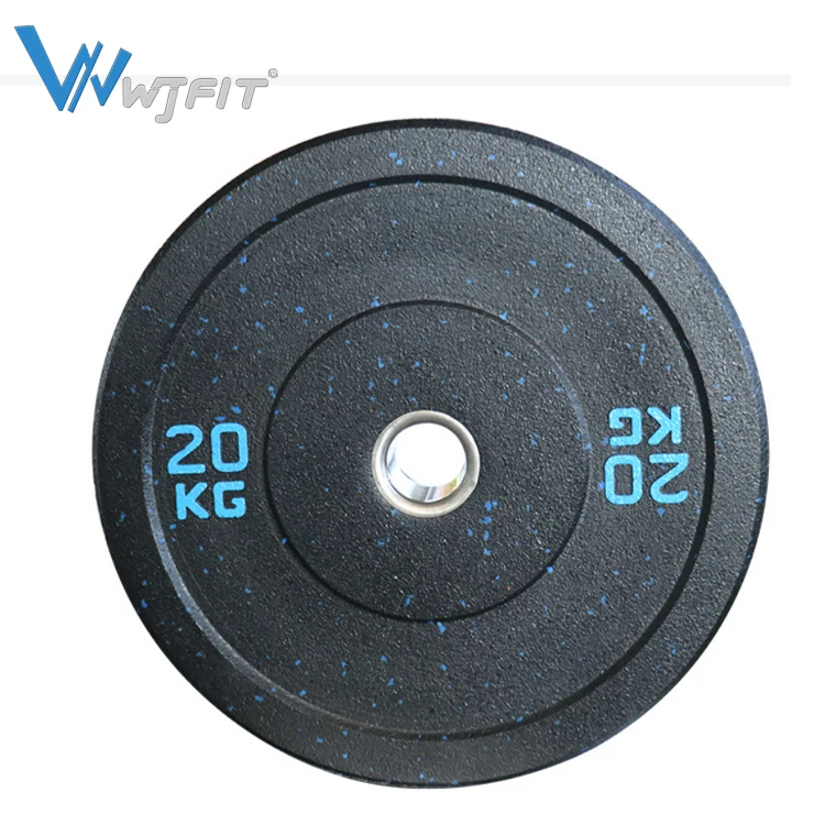 Fitness Equipment Wholesale Weight Plates Set 20kg Barbell Weights Rubber Bumper Plate For