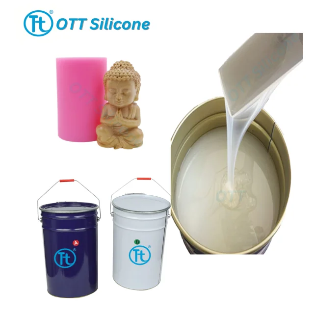 RTV 810  Food Grade low hardness Silicone Rubber Mold Making Compound Raw Material RTV2 Silicone