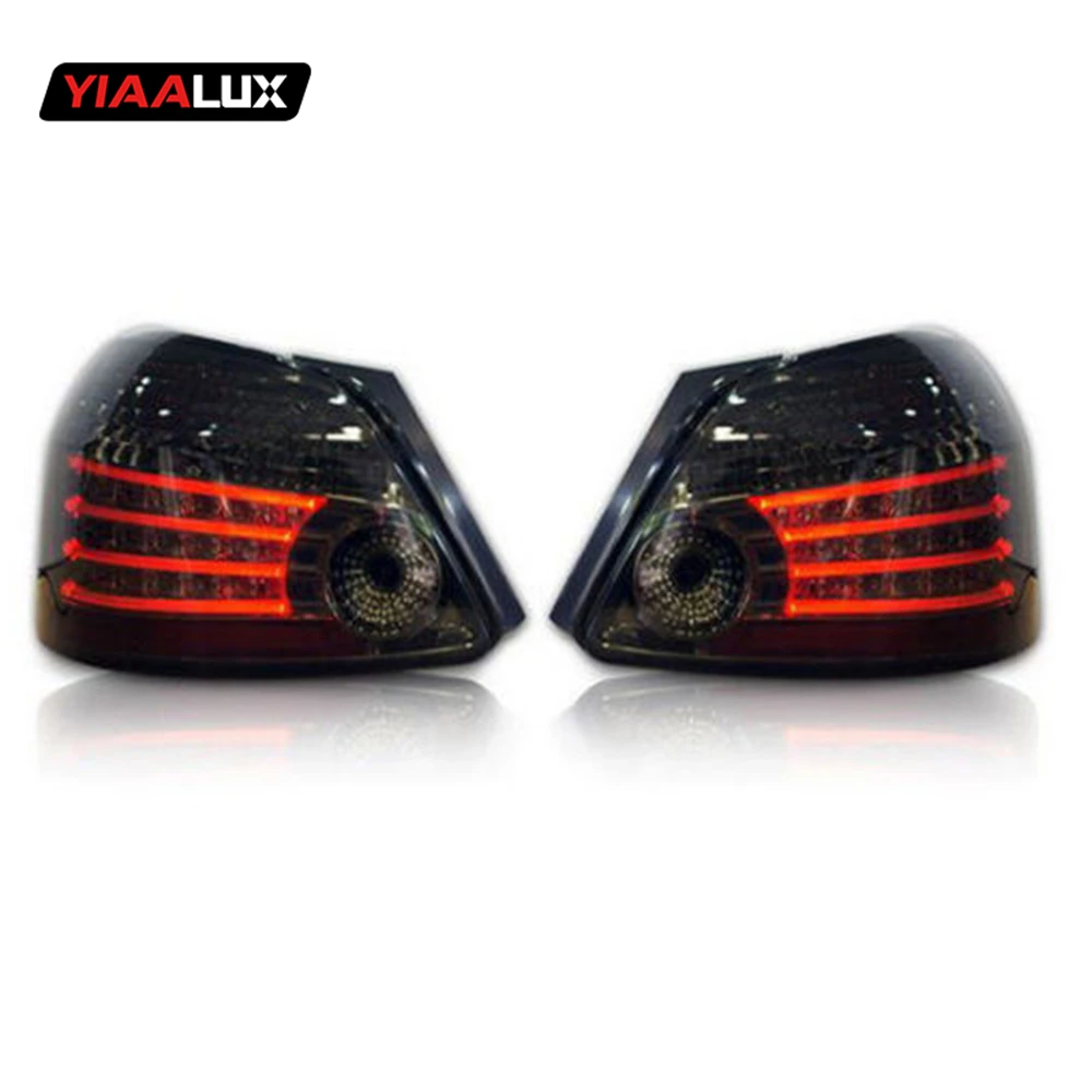 Car Tail Light Assembly For Toyota Vios 2008-2013 LED Brake Signal light Tuning Parts Car Rear Lamp System