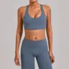 U-Neckline Bra (Gray Blue)