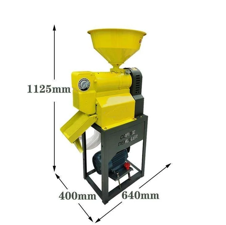 Dry Coffee Bean Peeling Machine Vertical Type Small Coffee Bean Sheller Machine Huller Machine for Coffee Bean