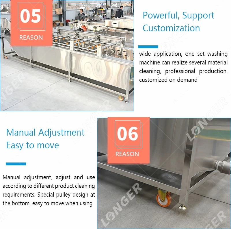 High Capacity Lettuce Cilantro Washer Dryer Onion Garlic Cleaning