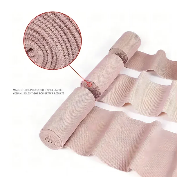 Flexible Compression Bandage with Clip Closure Rapidly Stop Bleeding and Swelling with Elastic Rubber Band Tourniquet Buckle