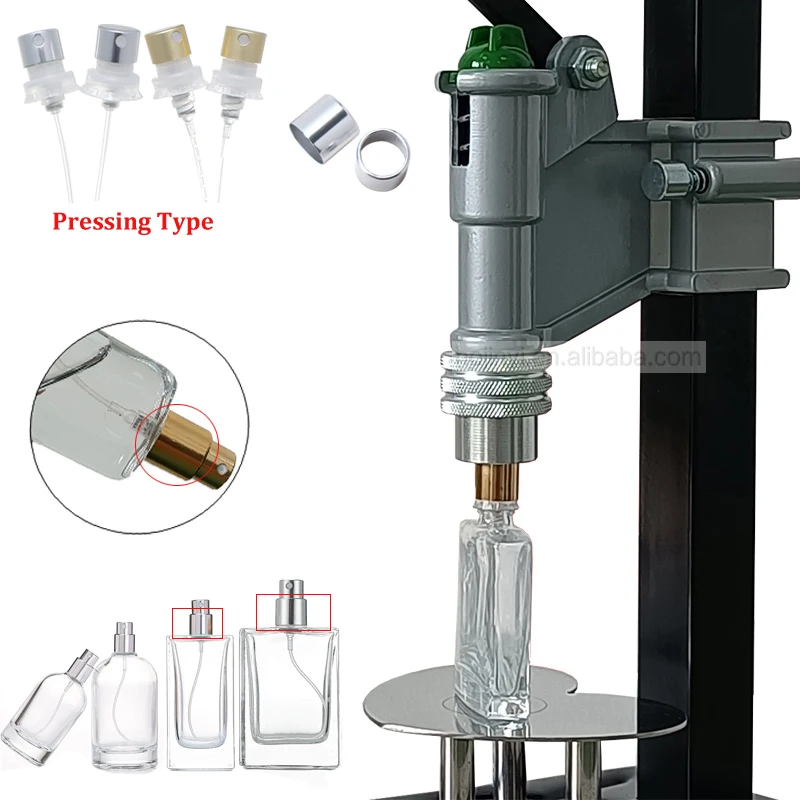 12mm 13mm 15mm 20mm Manual Perfume Bottle Crimping Machine Capping Machine