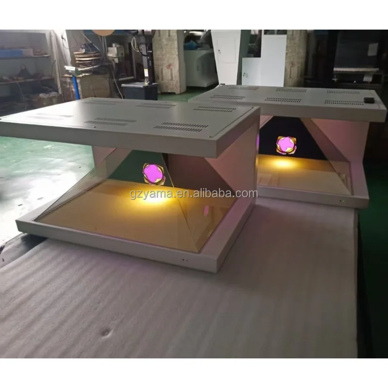 270 ° 3Dホログラムピラミッドディスプレイ3-製品可視化のための両面