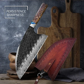 FZIZUO VG10 Damascus Steel Chef's Knife - Durable & Versatile