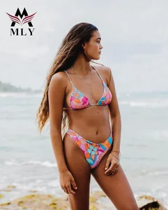 Fashion Custom Swimsuit Two Piece Swimwear Push up Bikinis & Beachwear