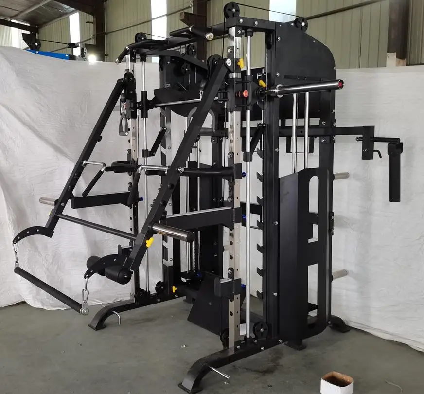 
Шаньдун слава кабель кроссовера тренажерный зал машина Смит силовой стеллаж 