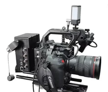 12G-SDI EFP Digital Video Fiber Optical Converter with Tally & BB/TC XLR Audio Remote Ethernet Signals Fiber Optic Transceivers