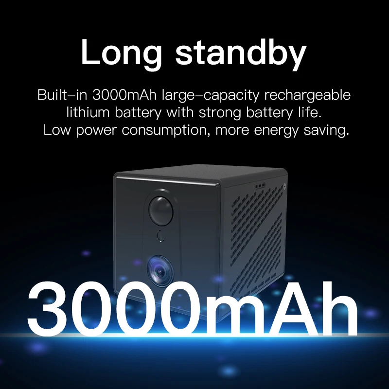 CB75 Mini WiFi Camera Smart Home Smallest Camera Full HD 1080P Camcorder Small Wireless 4G Mini Infrared CCTV Camera