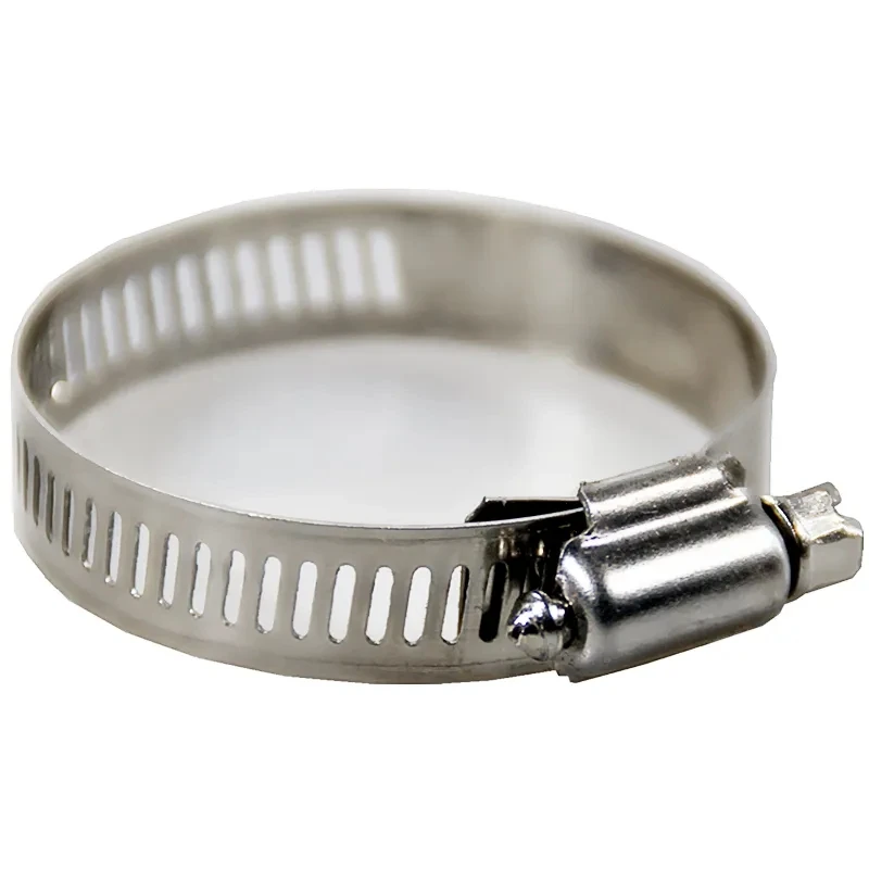 Stainless Steel Adjustable Drive Hose Clamp Fuel Line Worm Size Clip ...