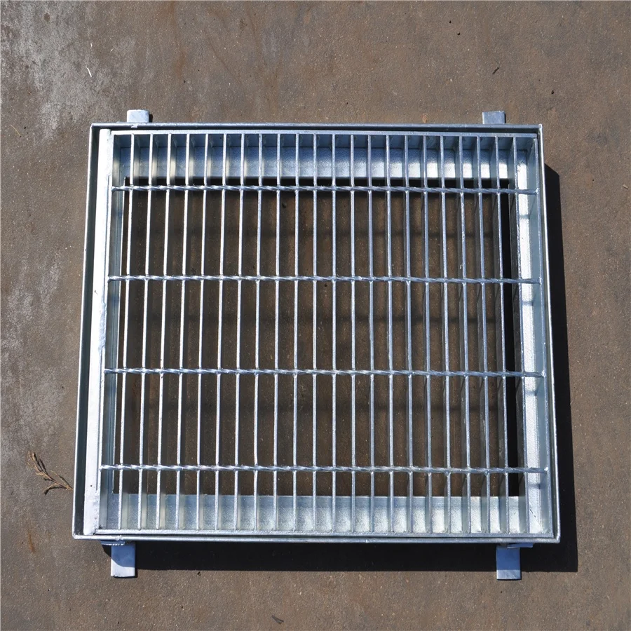 Outdoor Drain Cover Stainless Steel Bar Grating Frame Floor Grate Drainage  Drain Cover - China Outdoor Drain Cover, Drain Steel Grating Cover