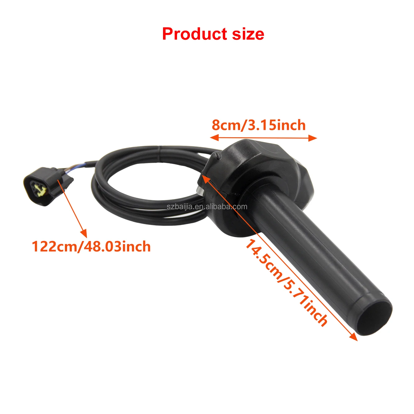 Electric Motorcycle E-bike Turn Grip Scooter Throttle SM-3A Connector for SURON Light Bee SURON Dirt Bicycle Motocross Parts