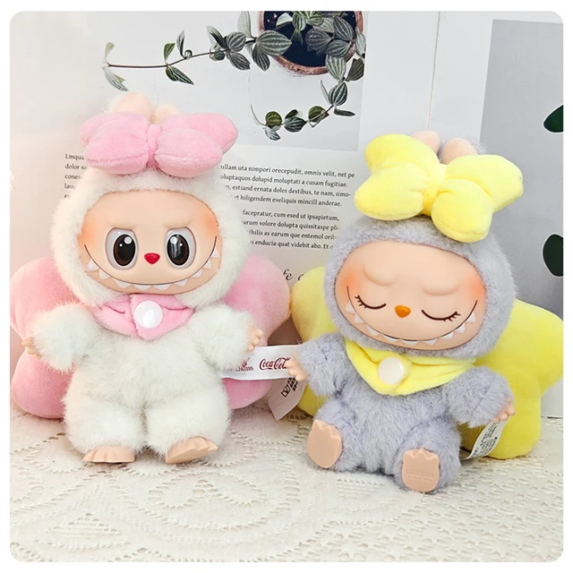 Labubu Macaron Sitting Party Collection Generation 1/2/3 Keychain