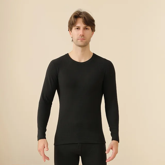 Hot Sale Men's/Women's Thermal Undershirt Set Thin Breathable Knitted Seamless Hot Winter Underwear for Autumn Winter