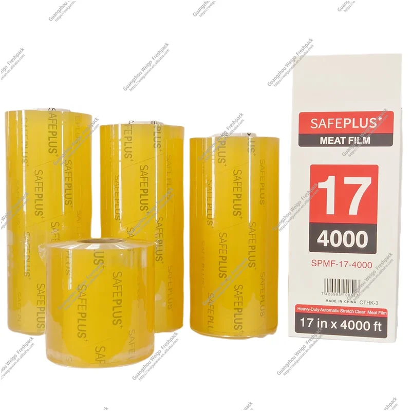 OEM Customized PVC Roll Cling Film Food Wrap Soft Anti-Fog Fresh Keeping Supermarket Packaging Multi-Roll Processing Casting