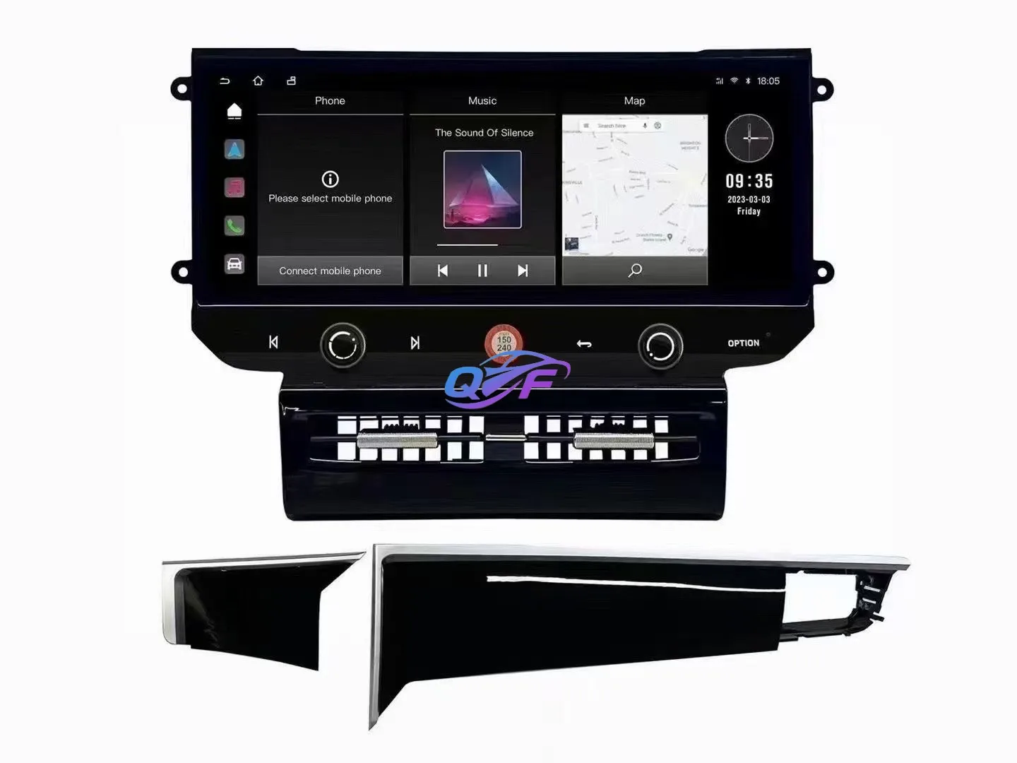 Upgraded Version of Carplay for the Large Screen Navigation