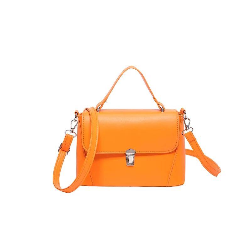 Solid Color Pop Clasp Texture Hand Underarm Bag New Summer 2024 Crossbody Bag for Female