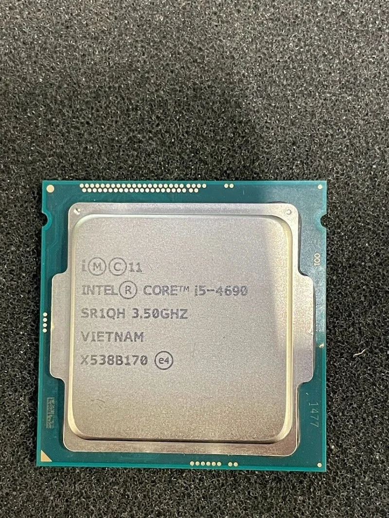 Intel Core I5 4690 CPU - Reliable Used Processor for Gaming