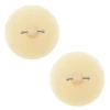 Copricapezzoli beige con piercing color nichel