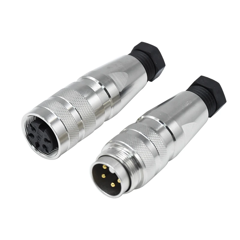 High Quality M16 Connector Waterproof IP67 C091 2 4 5 8 10 12 14 Pin Electrical Male Female Plug Socket Connector