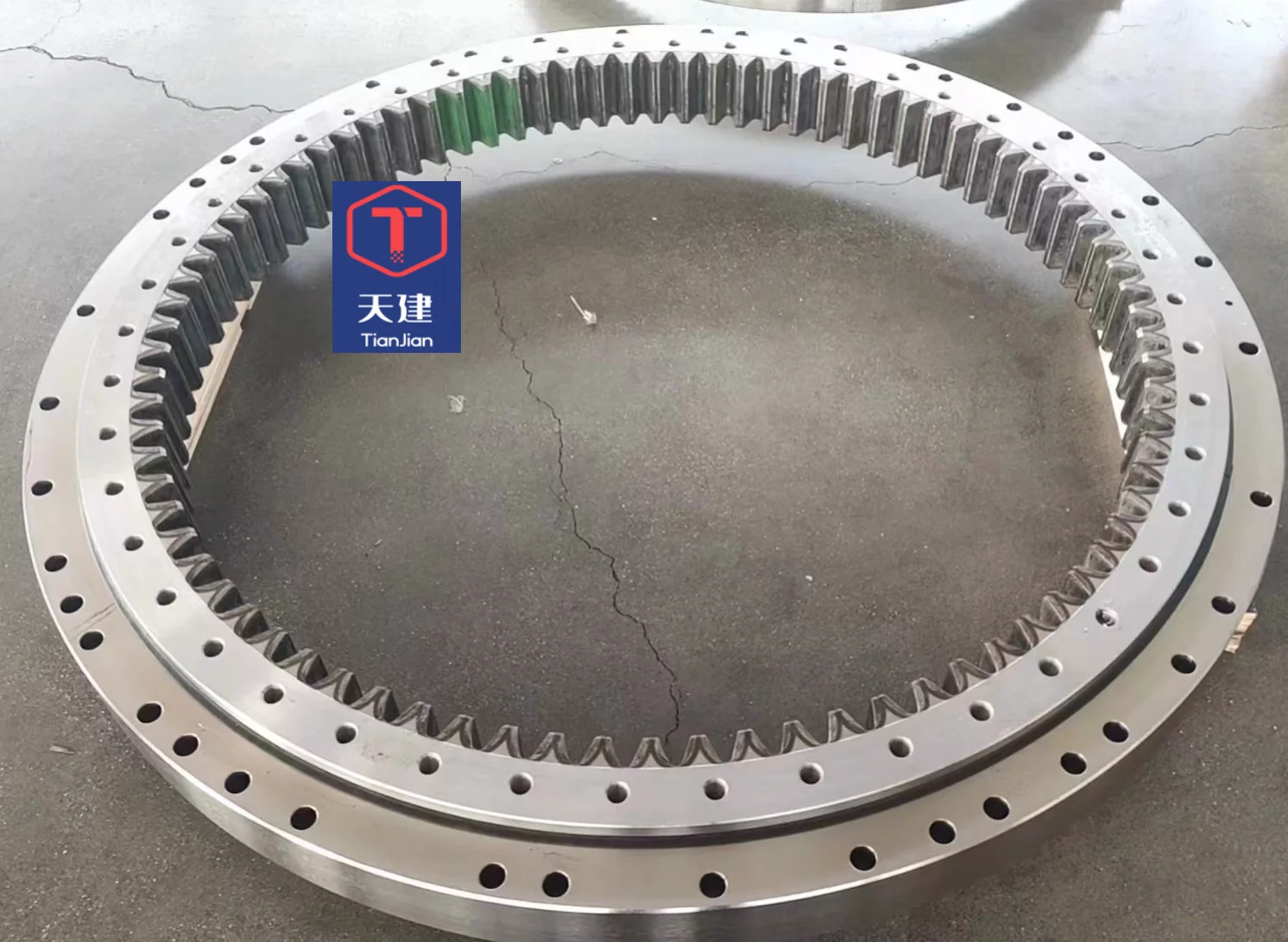 Excavator Swing Circle Bearing Part 9169894 Slewing Bearing Assy