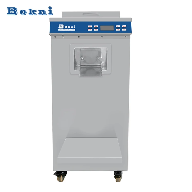 Bokniファッションイタリアンハードアイスクリーム縦型マシン