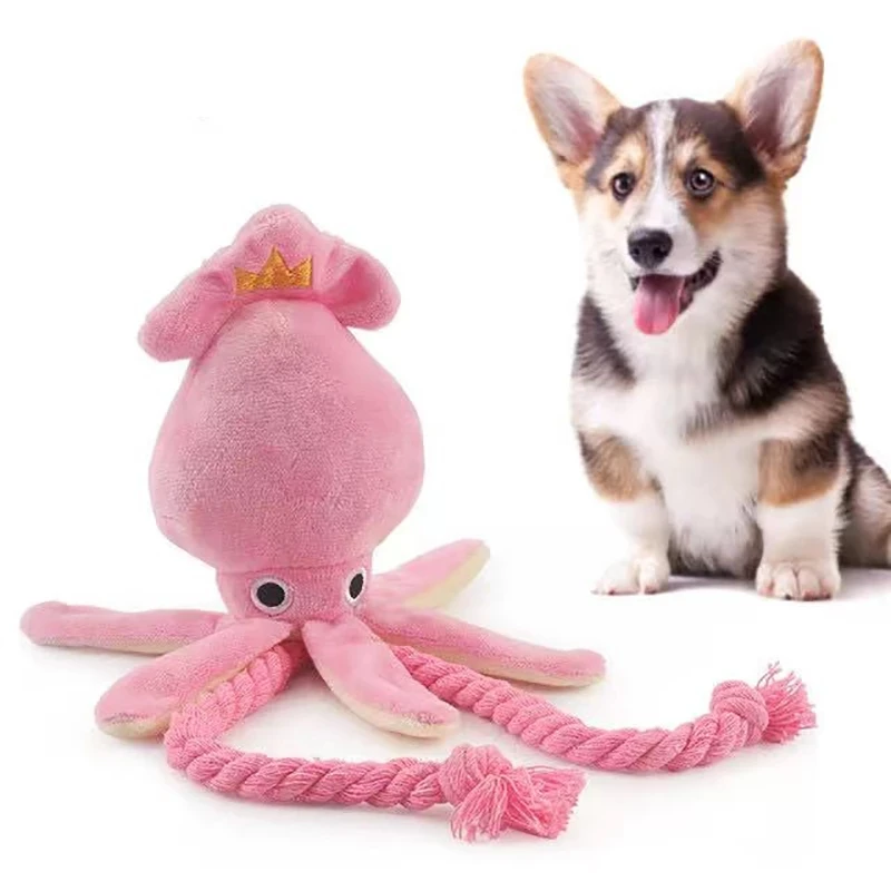 squid dog plush