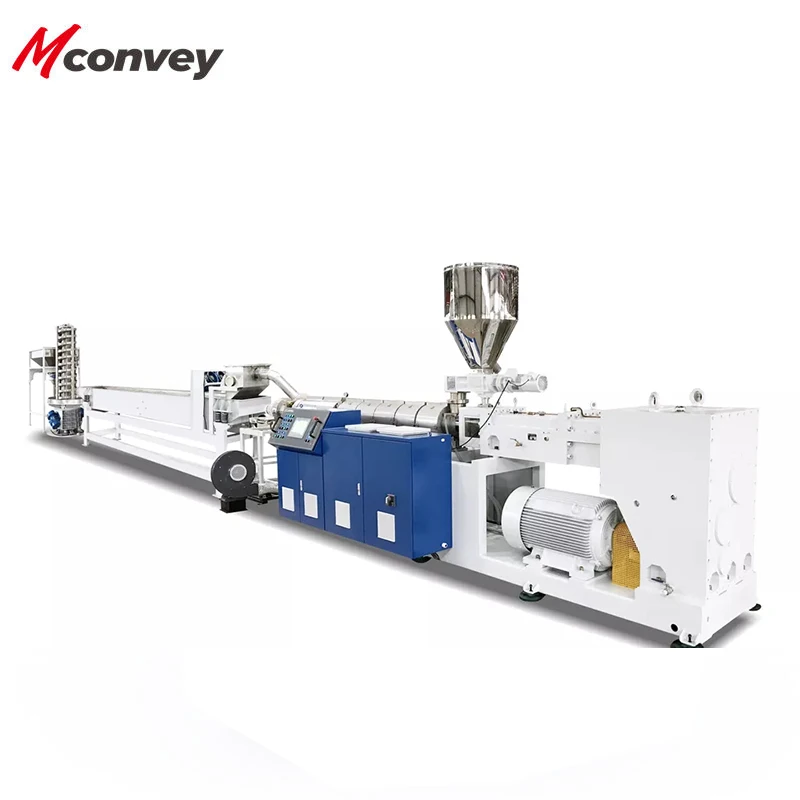 Liansu High Quality Production Extrusion Line Plastic PE PP PVC Extruder Machine
