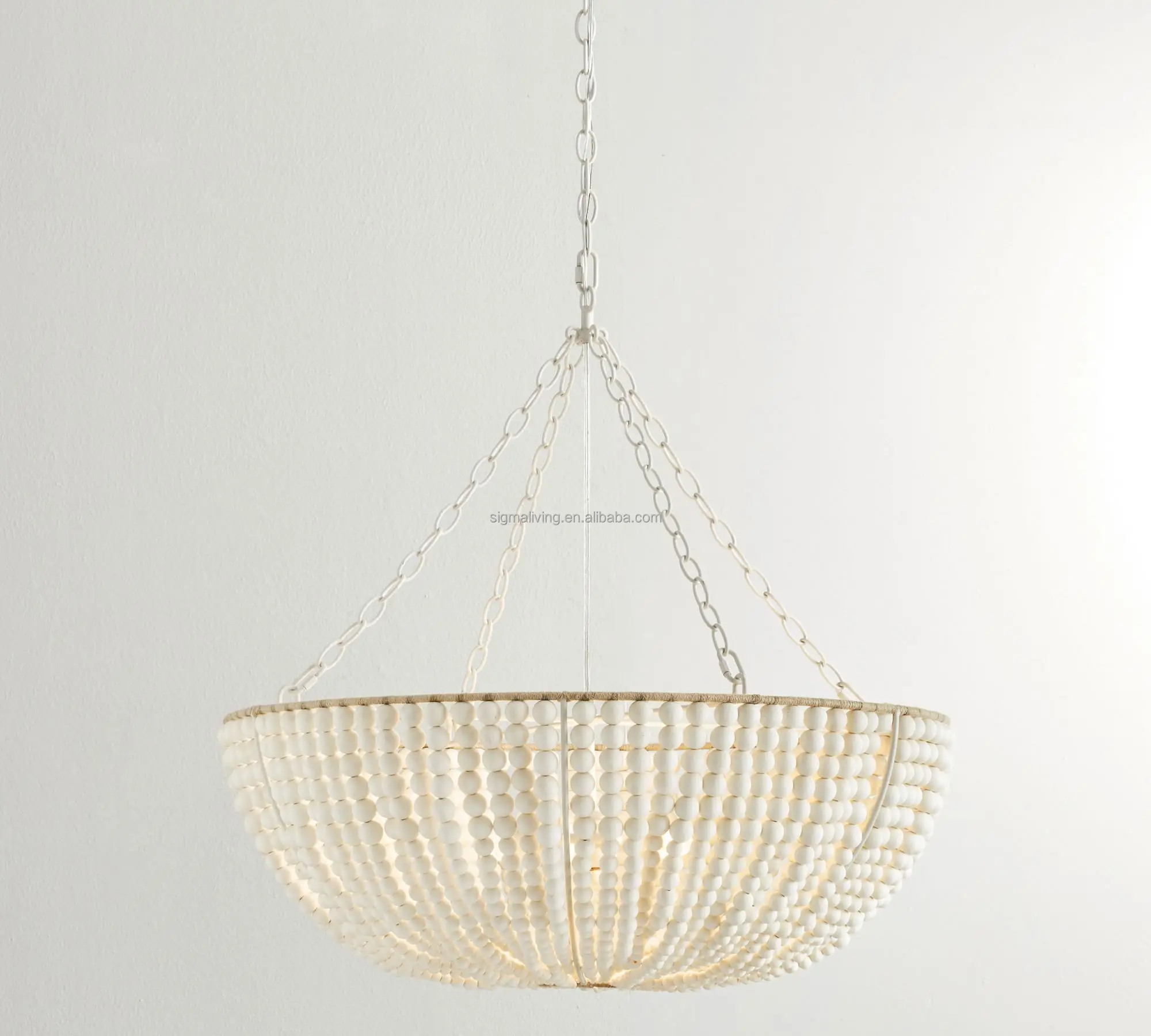 modern chandelier crystal wood bead chandelier