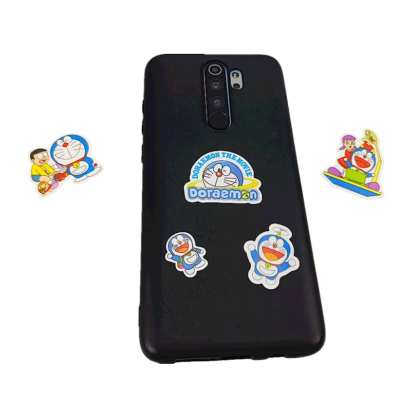 Popular Animation Anime Cartoon Decorative Labels Paper Doraemon Stickers for Laptop Luggage Hydroflasks Car Motorcycle Phone