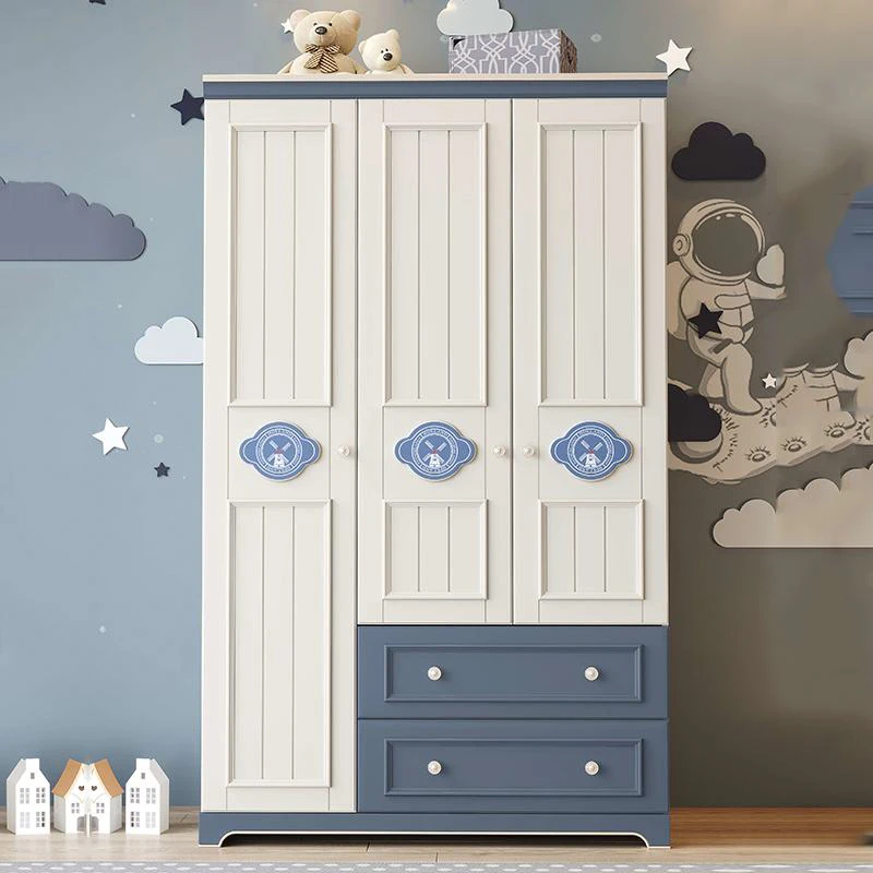 Modern Children Furniture Bedroom Set Wood Castle Bunk Bed Kids Bed Boys and Girls Bed with Stair Storage Desk Wardrobe Slide