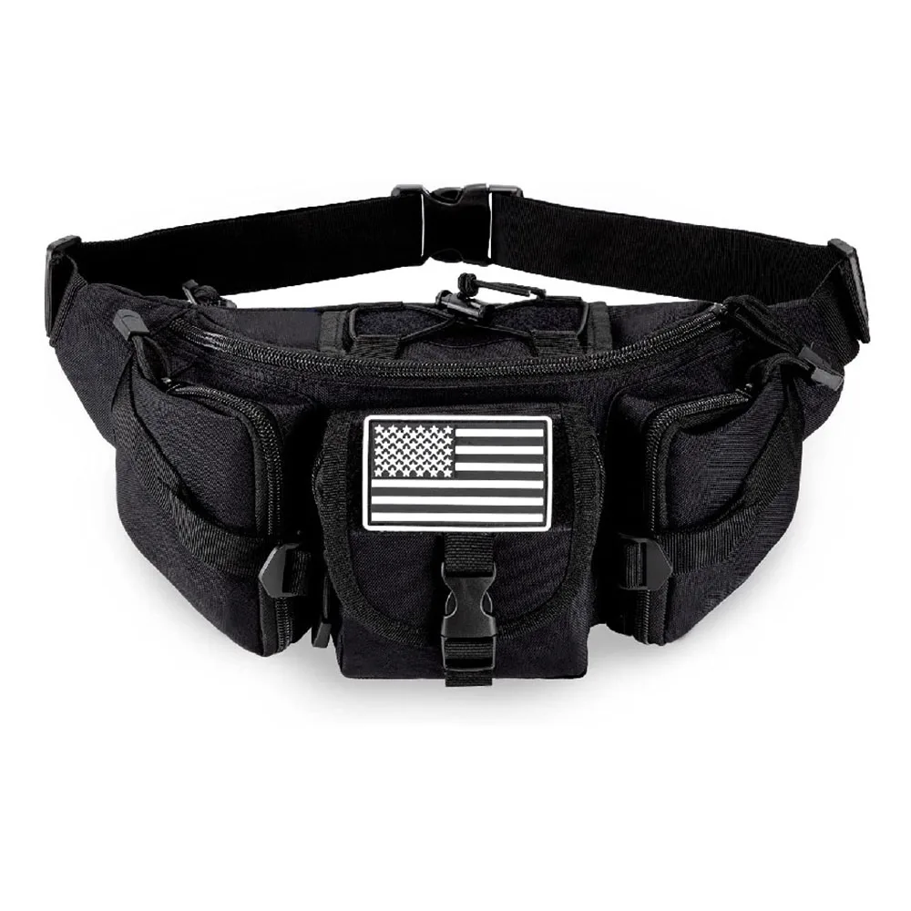 FREE SAMPLE Assault Fanny Pack Men's Water Proof Waistpack Practical EDC Bag Training Belt Bag