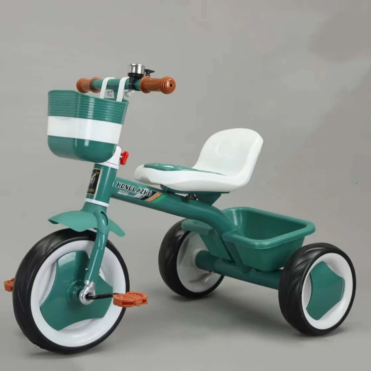 Kids Metal Tricycle With Push Handle/children's Tricycle With Push Rod