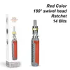 Red-Swivel Head-Ratchet