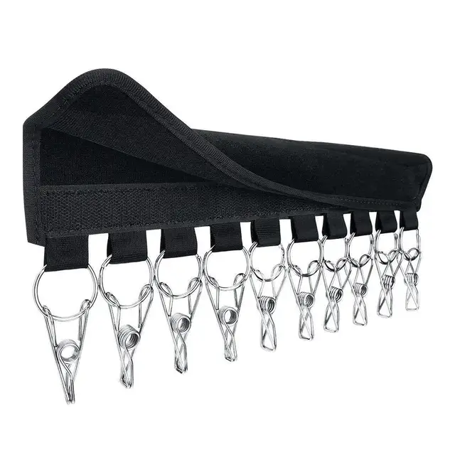 Save space Hats Hanger Closet organizer with 10 clips Hat Rack for Baseball Caps Winter Beanie