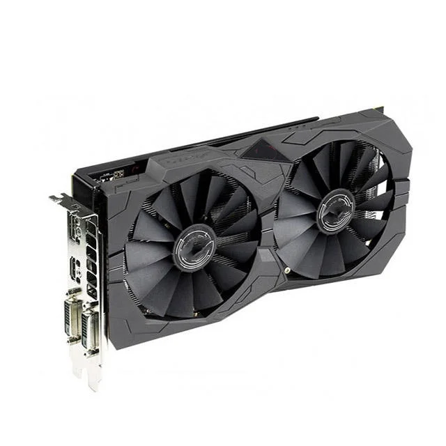 Used Rog Strix Rx580 2048sp 8g Gaming Graphics Card Independent ...