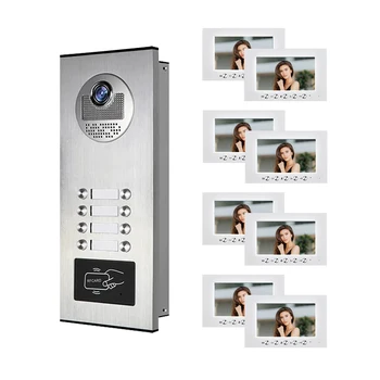 Hight quality Video Door Phone Ring Camera Doorbell Video Intercom Kit