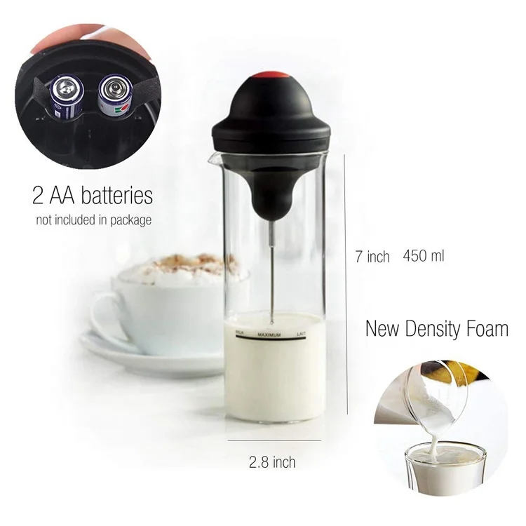 450ml handheld automatic battery operated coffee