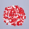 colorful Red small squares, 1.5-2 cm