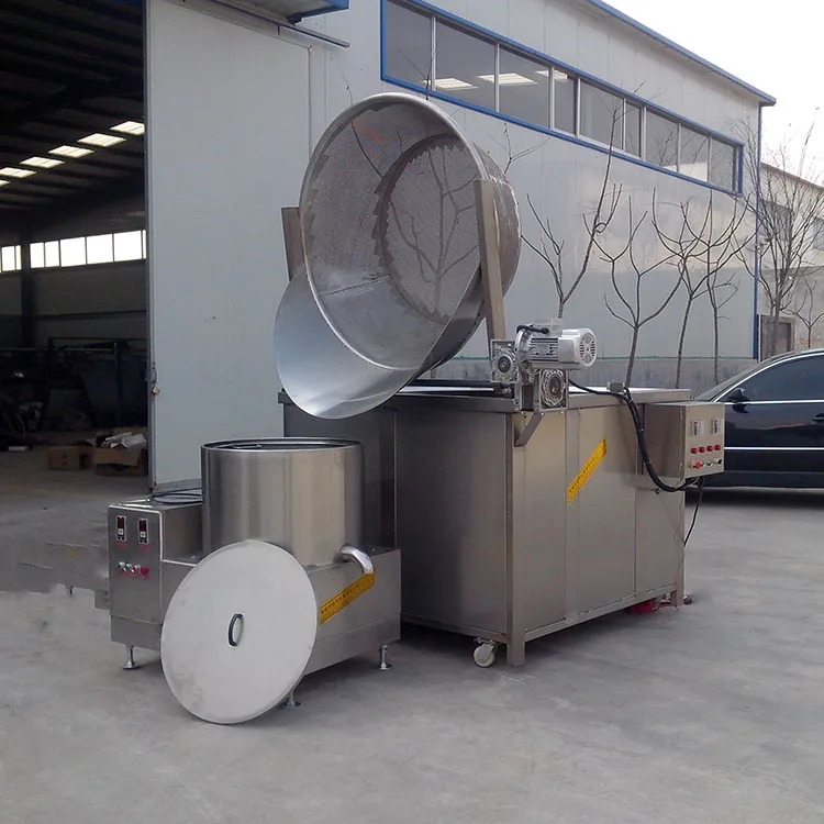 Chips Frier Deep Funnel Cake Tornado Spiral Potato Gas Commercial Egg Dumplings Meat Batch Fryer