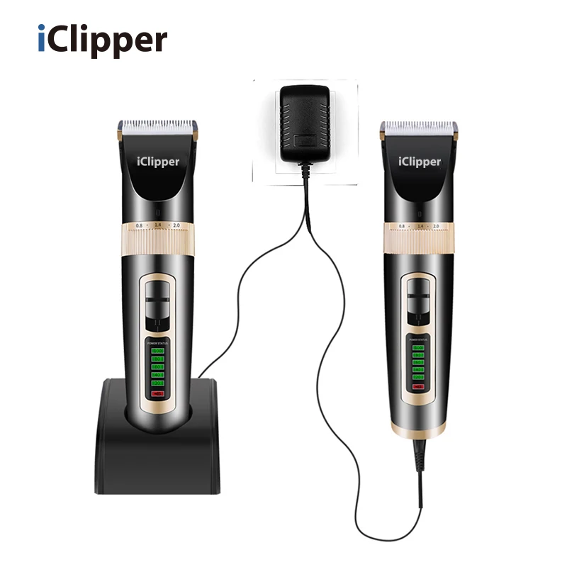 IClipper-A8 Manufacturer Salon Customized Logo Hair Clipper for Men Kid Baber Good Hot Silent Trimmer Hair Clipper