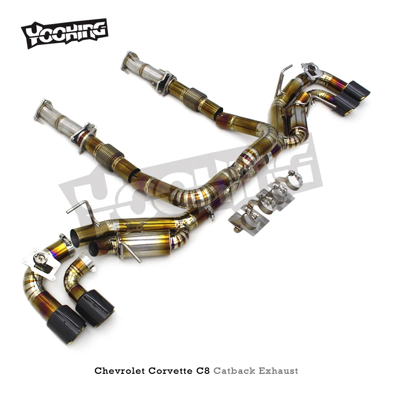 Tuning Full Exhaust System For Chevrolet Corvette C8 2019-2023 Exhaust ...