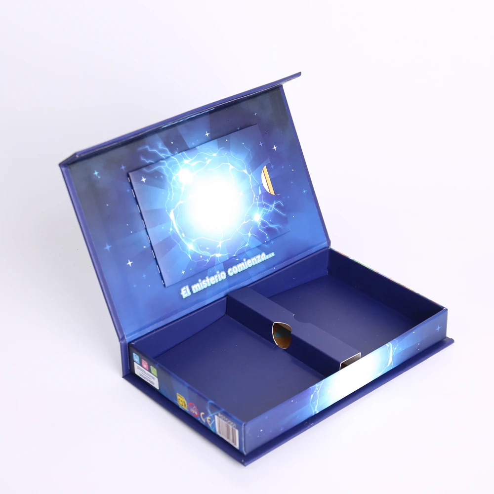 Factory Custom Luxury Matt Lamination Paper Box with Magnetic Closure for Game Card Packaging Offset Printing CMYK