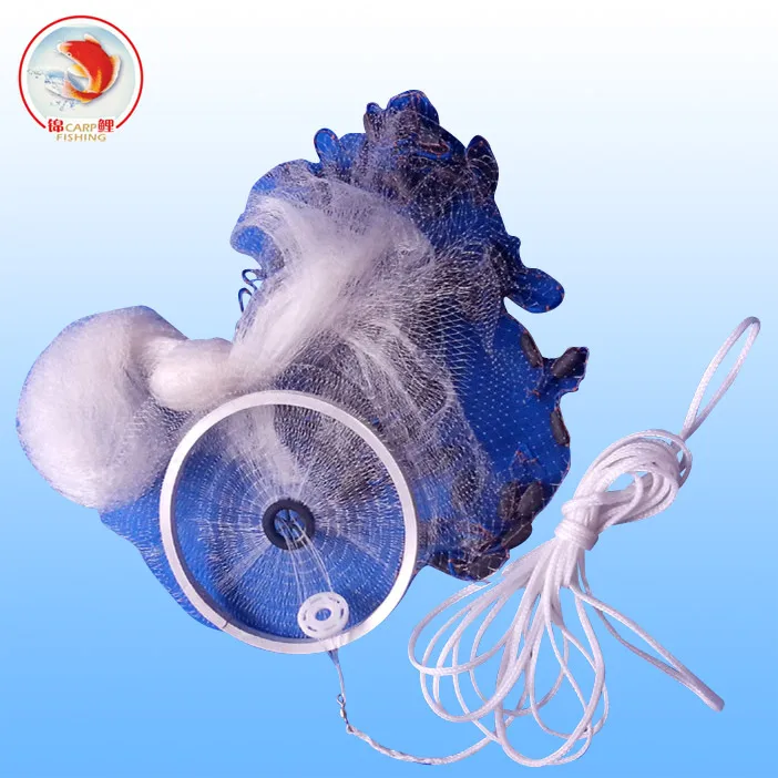 easy big american fishing nets cast net with aluminum frisbee Buy for Bait Trap Fish Dia:7.8ft/9.8ft/11.8ft/13.7ft, 0.8inch Mesh Size (Dia: 7.8FT (Metal Lead)) Online at Low Prices in India Cast Fishing Net with Aluminum