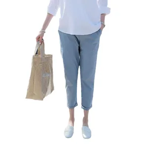 New Model Spring and Autumn Loose Casual Ninth Pants Comfortable Long Casual Pants