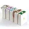 White bag with optional handle color