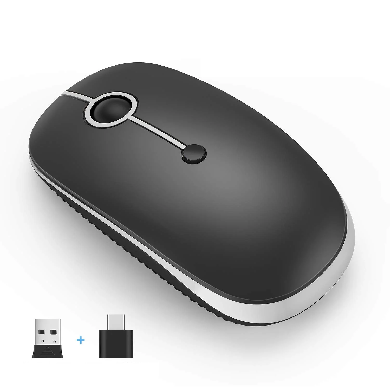 wireless mouse with two receivers