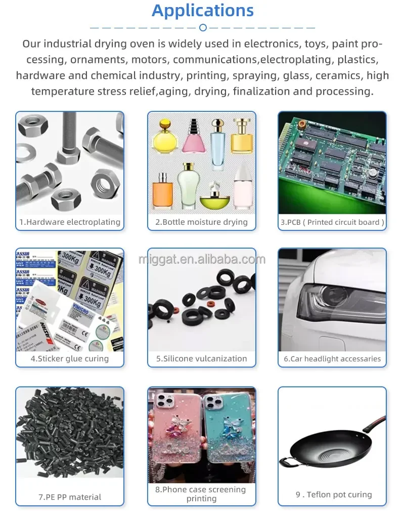 Single Door Intelligent Constant Temperature Controlled Oven Stainless