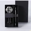 set nero orologio-penna-confezione regalo
